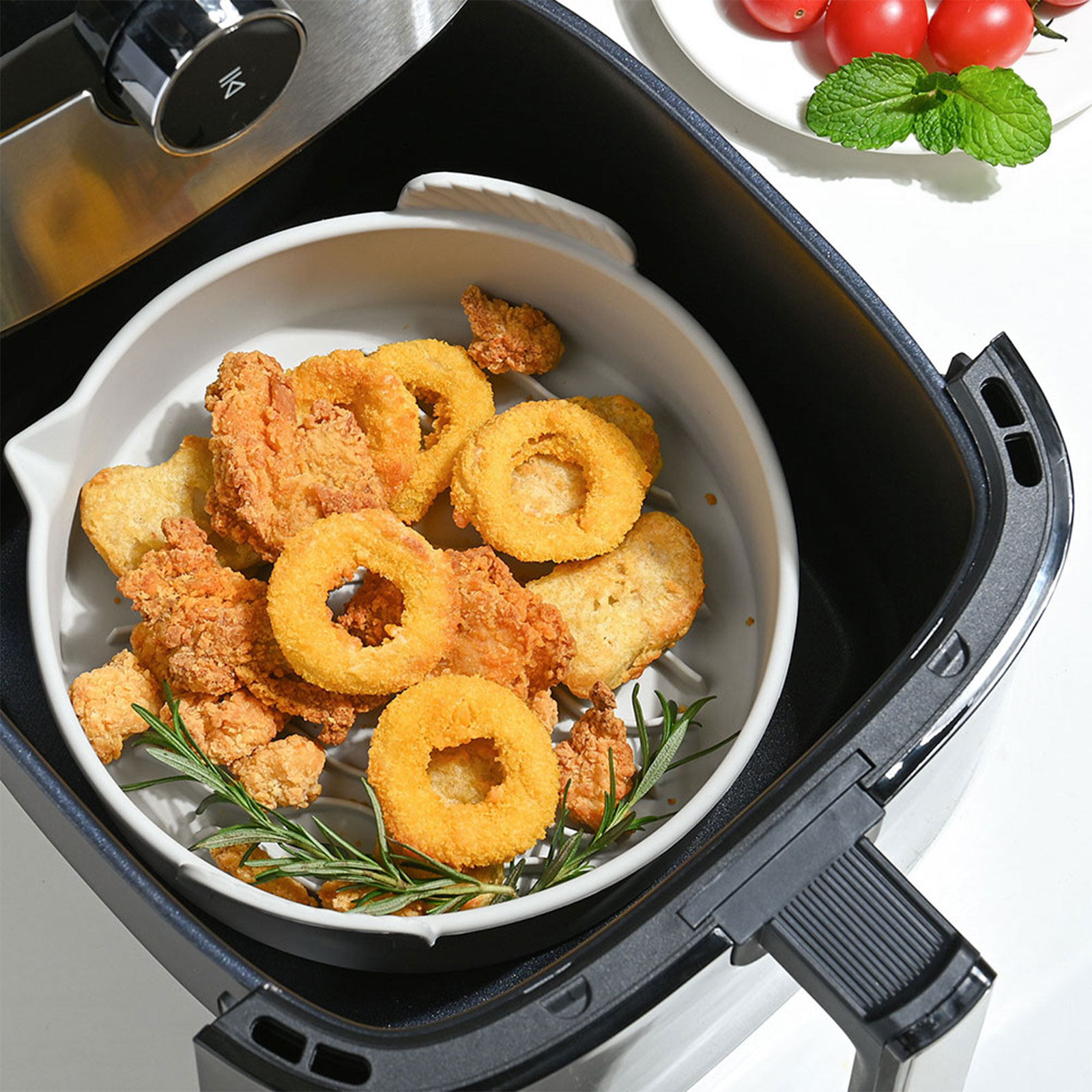 Air Fryer - Alas Silikon untuk Penggoreng Udara, Alas