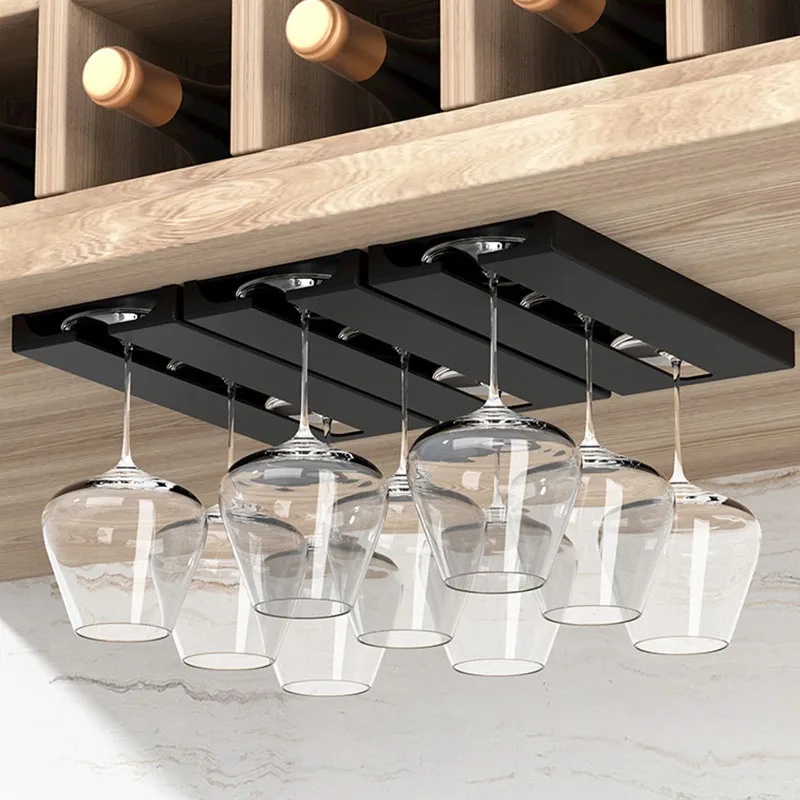 Kitchen Appliances Cabinet - Rak Gelas Anggur Kreatif Tanpa Perlu