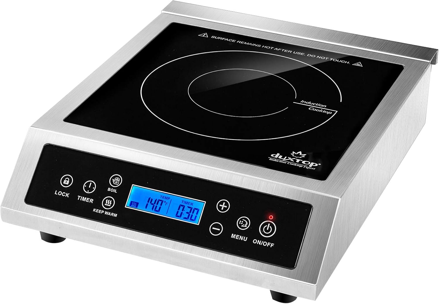 Induction Cooktop Portable - Kompor Induksi Portabel Profesional, Pembakar Kompor