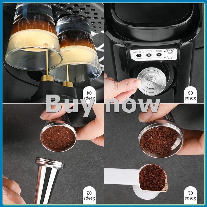 Coffee Maker - Kapsul Kopi Isi Ulang yang Dapat