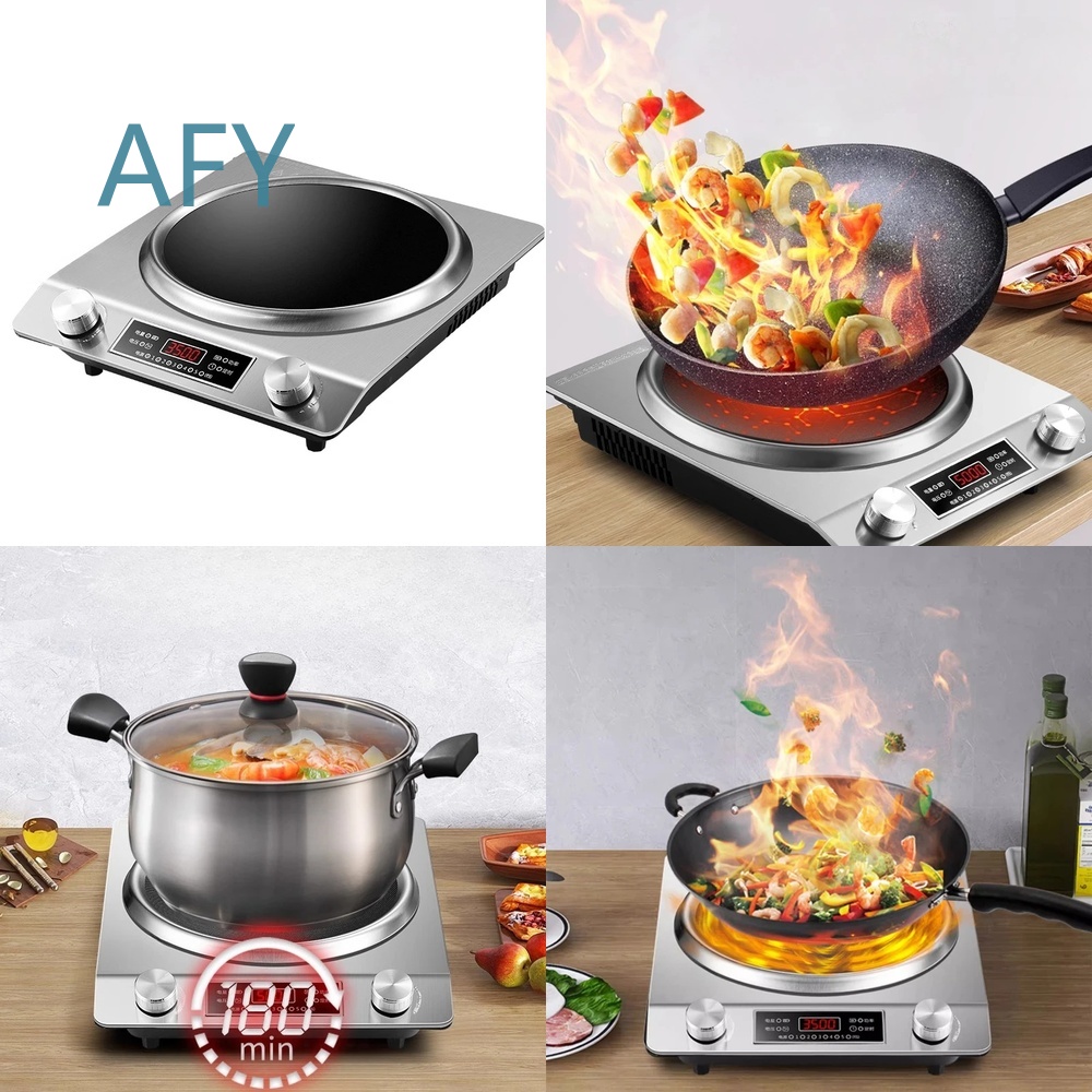 Induction Cooktop Portable - Kompor Induksi Cekung 220V untuk Penggunaan