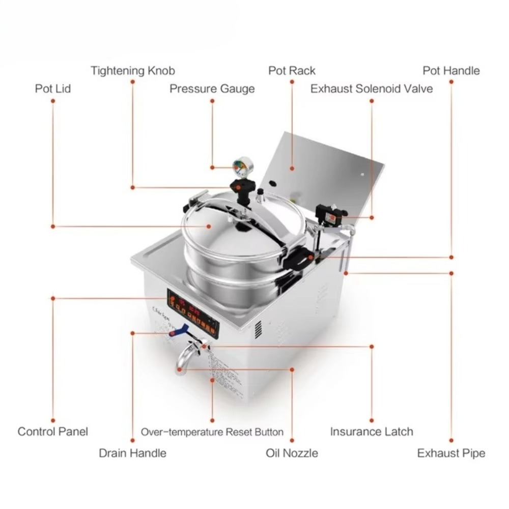 Mesin Penggorengan Vakum Konti - Air Fryer ulasan dan harga