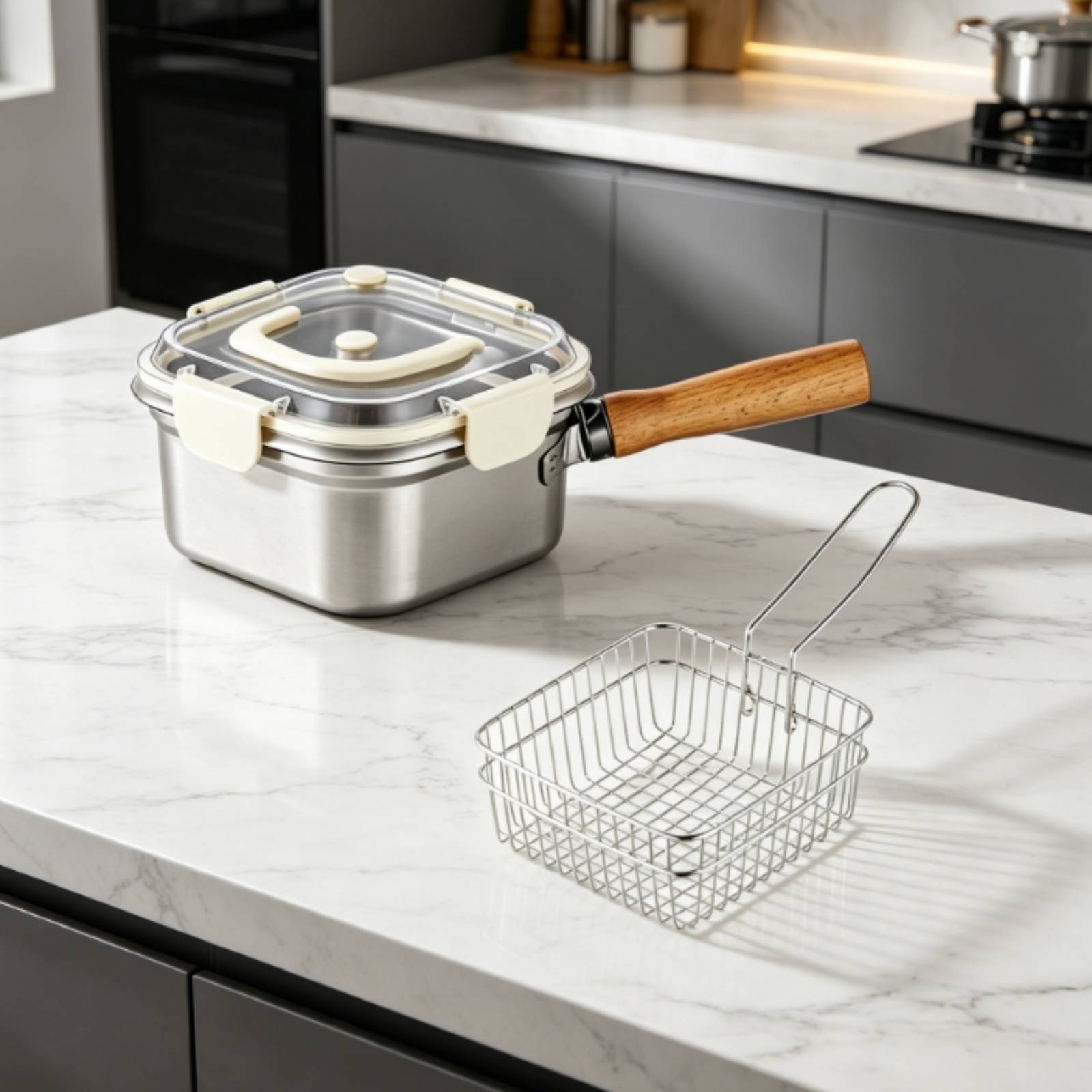 2 Buah Panci Penggorengan deng - Induction Cooker ulasan dan harga