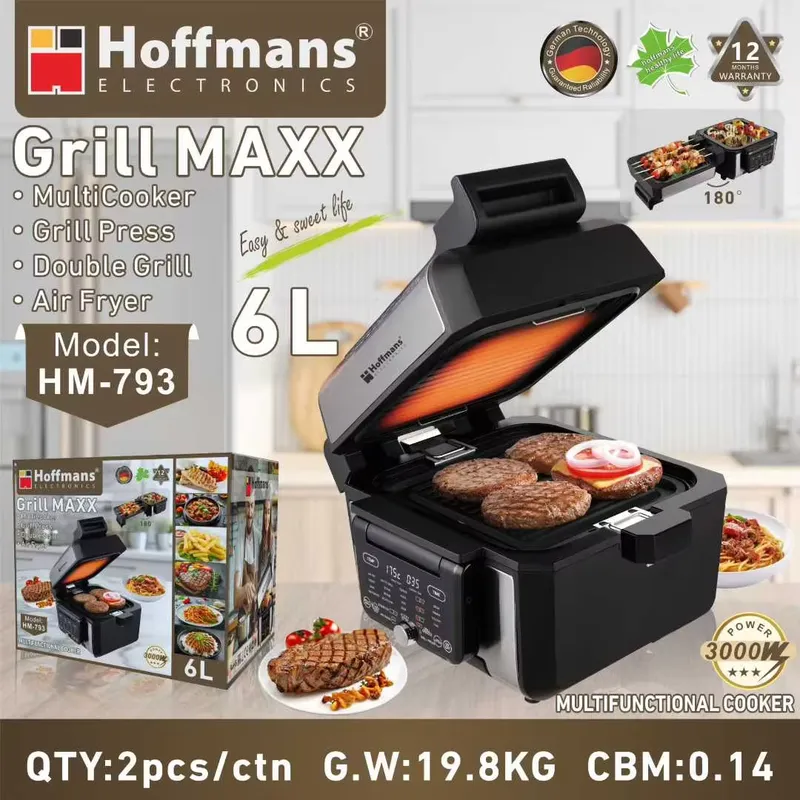 Untuk Hoffmans 6L 3000W Penggo - Air Fryer ulasan dan harga