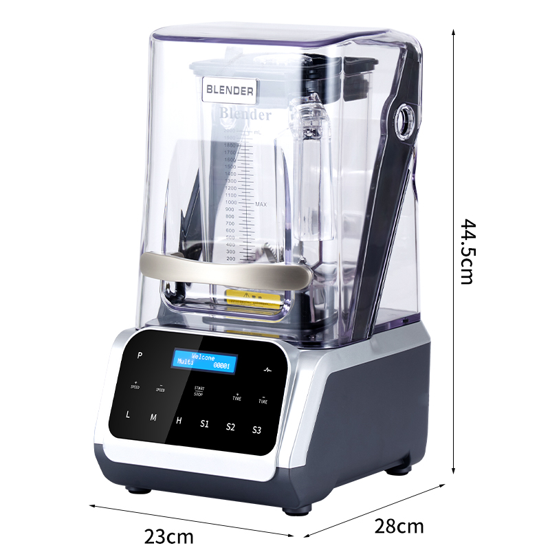 Blender Listrik Komersial 2200 - Juicer ulasan dan harga