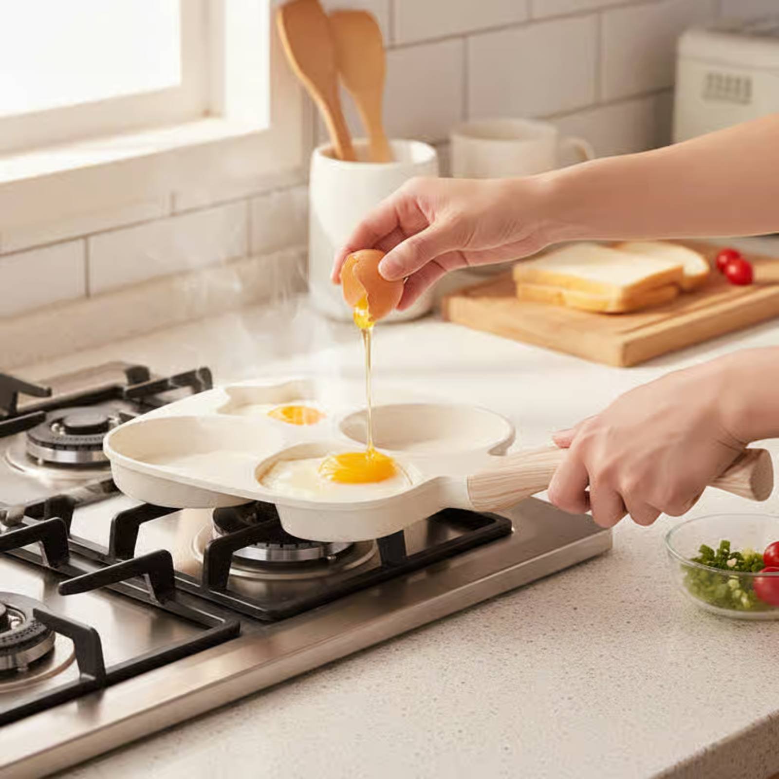 Wajan Sarapan Anti Lengket Tah - Induction Cooker ulasan dan harga
