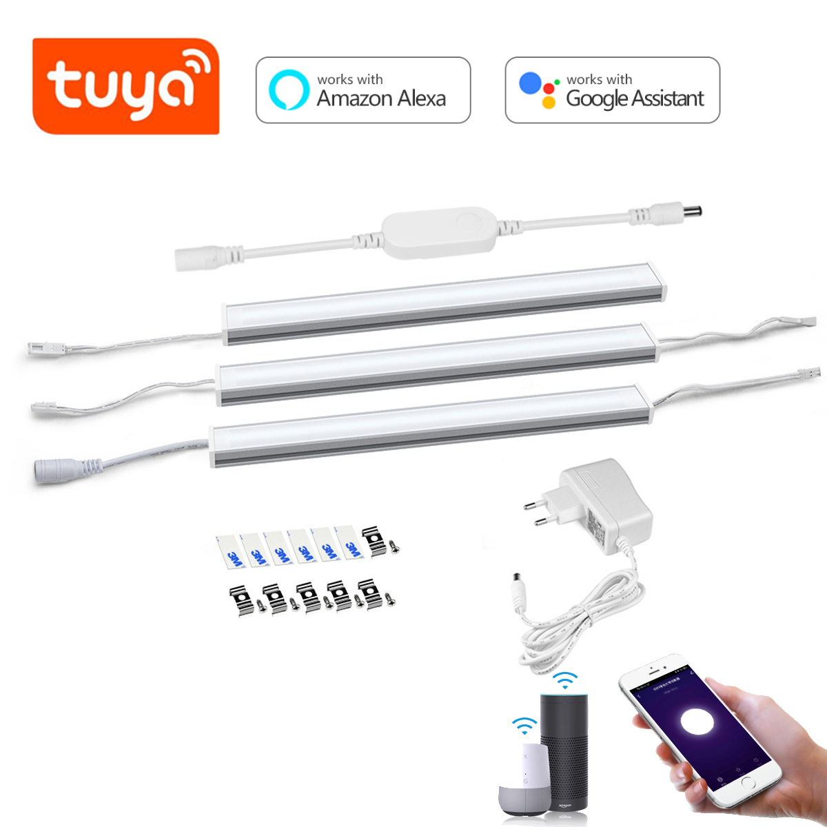 Kit Lampu LED Aluminium Smart  - Kitchen Appliances Cabinet ulasan dan harga