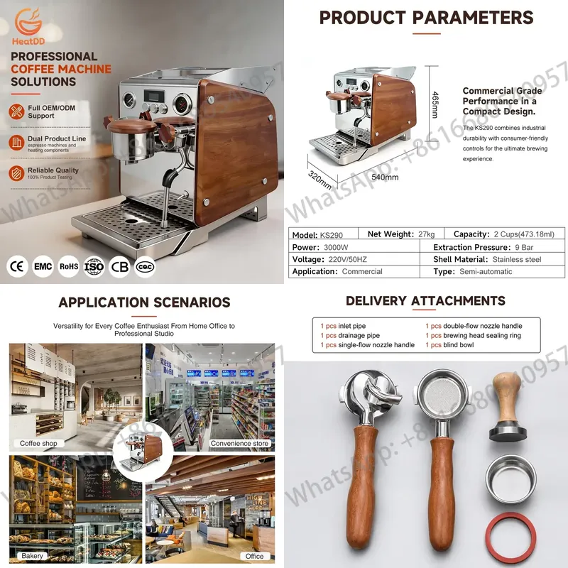 Mesin Kopi Espresso Semi Otoma - Coffee Maker ulasan dan harga