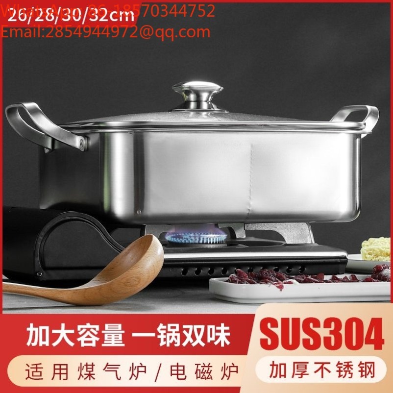 Panci Mandarin Duck dari Baja  - Induction Cooker ulasan dan harga