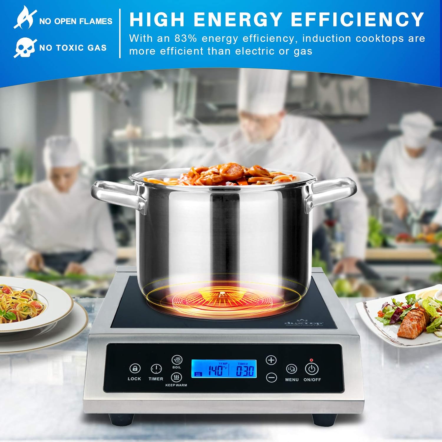 Kompor Induksi Portabel Profes - Induction Cooktop Portable ulasan dan harga