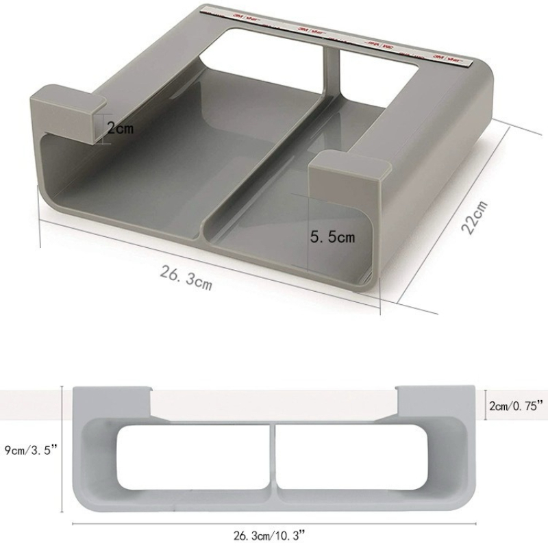 Rak Penyimpanan Plastik Tempel - Kitchen Appliances Cabinet ulasan dan harga