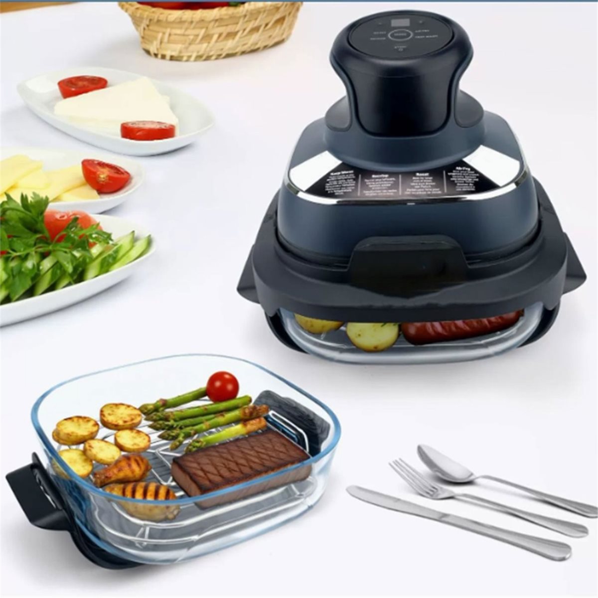 perbarui. 3 Buah Rak Baja Taha - Air Fryer ulasan dan harga