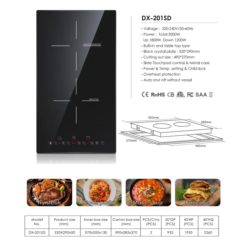 Kompor Induksi Listrik 2 Tungk - Induction Cooker ulasan dan harga