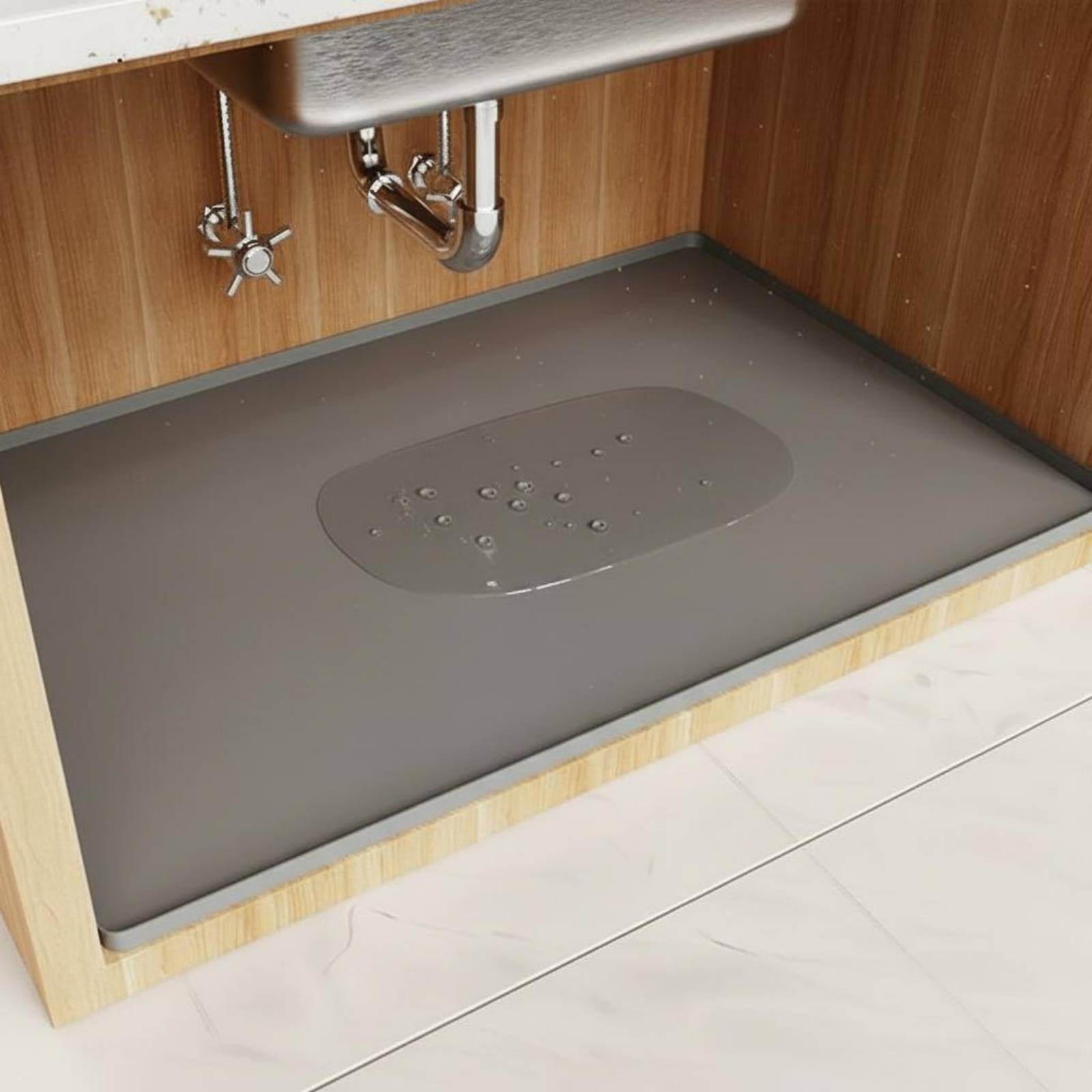 Alas Anti Air di Bawah Wastafe - Kitchen Appliances Cabinet ulasan dan harga