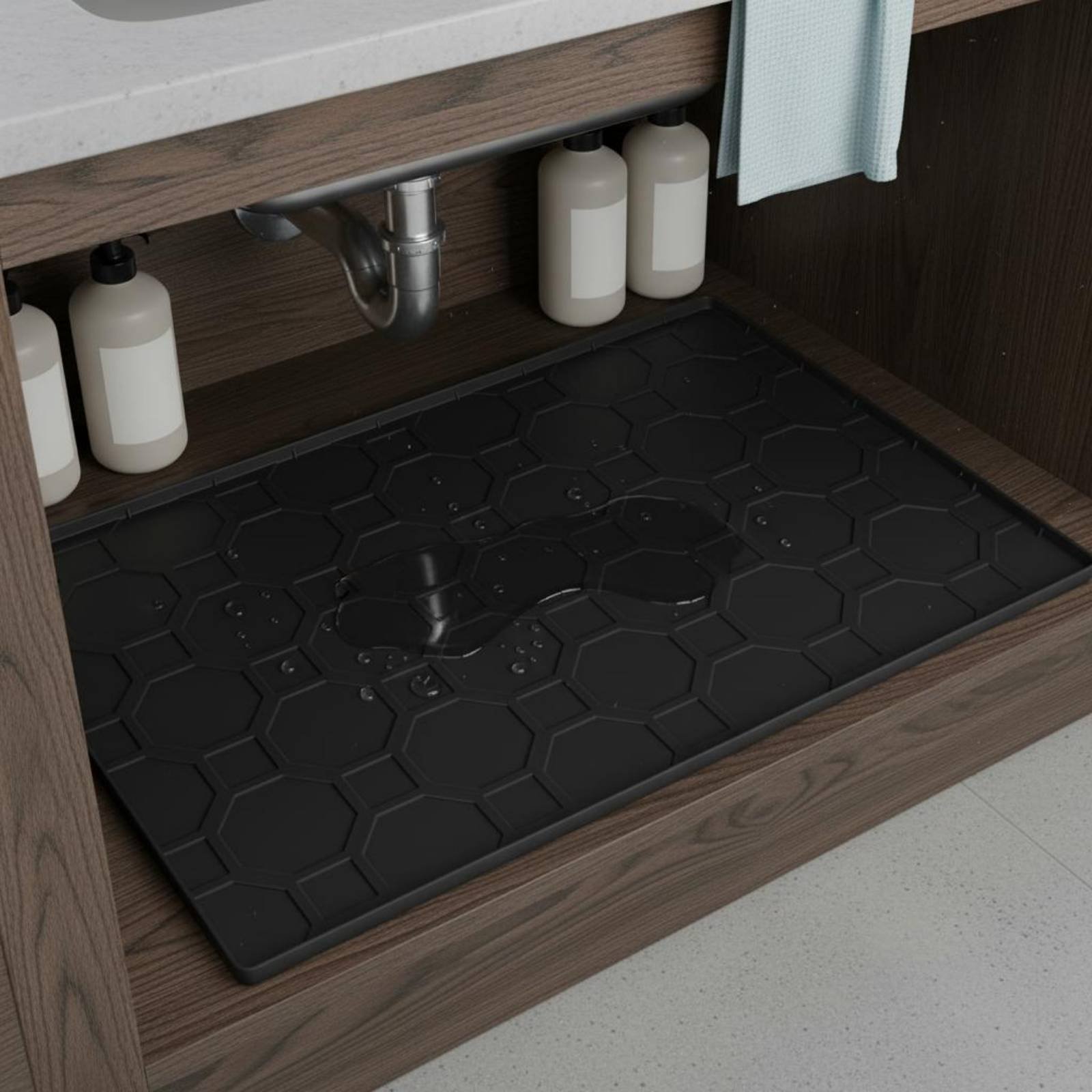 Alas Anti Air di Bawah Wastafe - Kitchen Appliances Cabinet ulasan dan harga