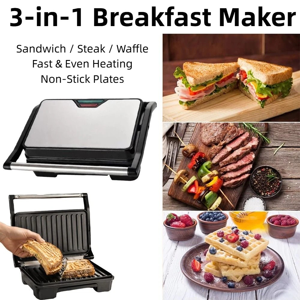 Pemanggang Roti Sandwich Anti  - Toaster ulasan dan harga