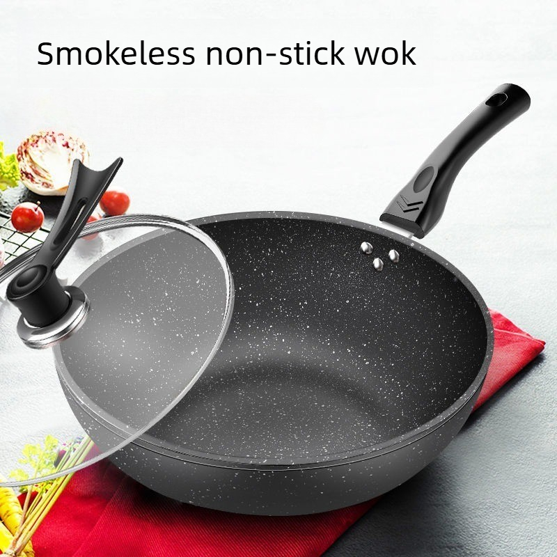 Wajan Batu Maifan Minim Minyak - Induction Cooker ulasan dan harga