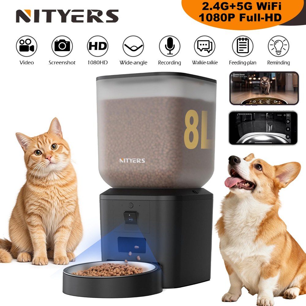 Nityers 8L Pengumpan Kucing Ot - Kitchen Appliances Video ulasan dan harga