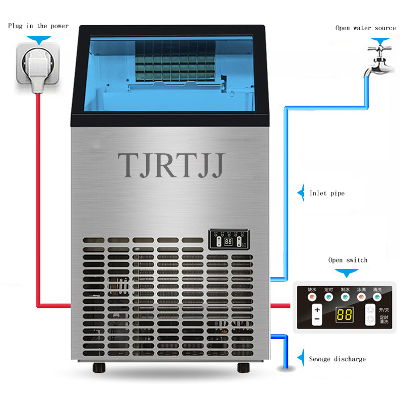 Mesin Pembuat Es 110V 220V, Me - Coffee Maker ulasan dan harga