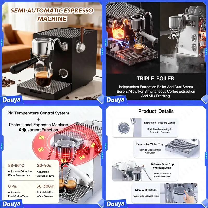 Mesin Espresso Semi-otomatis C - Coffee Maker ulasan dan harga