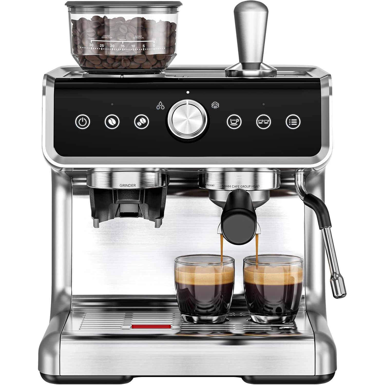 Mesin Espresso Elektrik EUHOMY - Coffee Maker ulasan dan harga